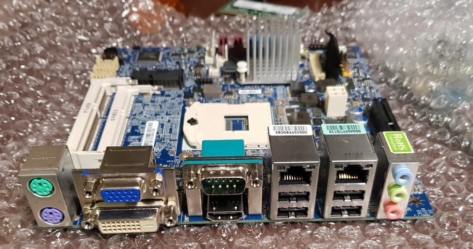 Intel QM67 Mini-ITX Motherboard with DC-in HDMI Dual LAN Socket G2 NAS Firewall - Image 3 of 4