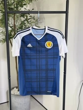 Scotland Team Jersey Home football shirt 2015 - 2017 Adidas Men Size M ig93