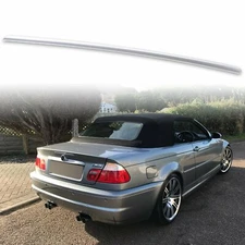 Fyralip Trunk Lip Spoiler For BMW 3 Series E46 Convertible Painted Silver 354