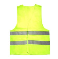 Fluorescent High Visibility Reflective Safety Waistcoat Traffic Warning Jacket