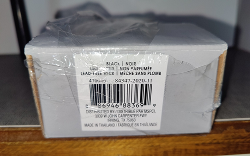14 Black Candles Basic Elements Unscented 9.8" Taper By Ashland® - Picture 6 of 8