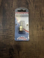 Boater Sports Brass Fuel Line Barb #53241 1/4” NPT 5/16” fuel Line
