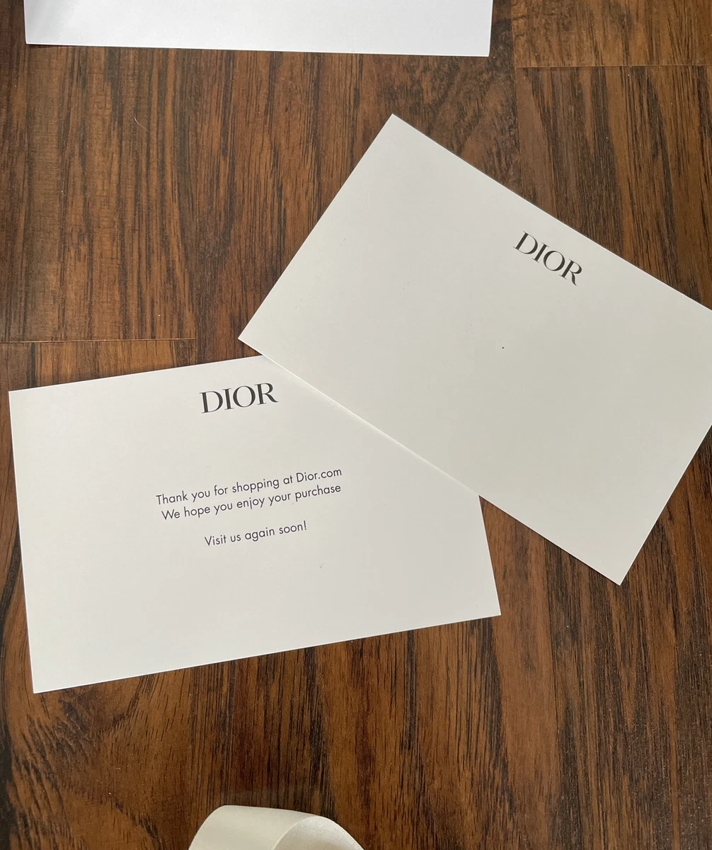 Chi tiết hơn 65 thank you card dior siêu đỉnh trieuson5 #28 Chi tiết hơn 65 thank you card dior siêu đỉnh trieuson5