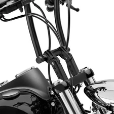 6" Rise 1.1" Adjustable Pullback Handlebar Clamp Riser For Harley Sportster Dyna