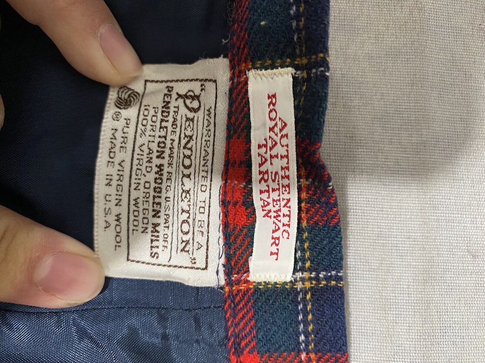 Pendleton Women’s Wool Shorts Authentic Royal Ste… - image 9