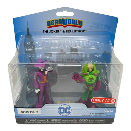 DC Comics The Joker / Lex Luthor Funko Hero World Series 1