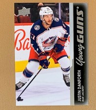 2021-22 Upper Deck Young Guns Hockey Rookie RC #743 Justin Danforth