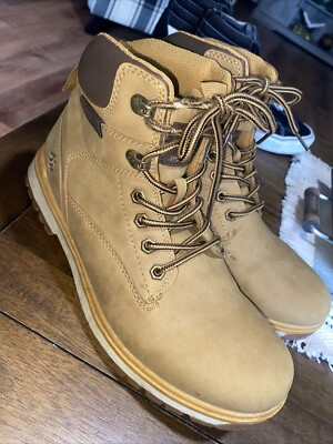 Rocawear Men's Amboy Boot Brown Size Tan Work Boots Lace Up