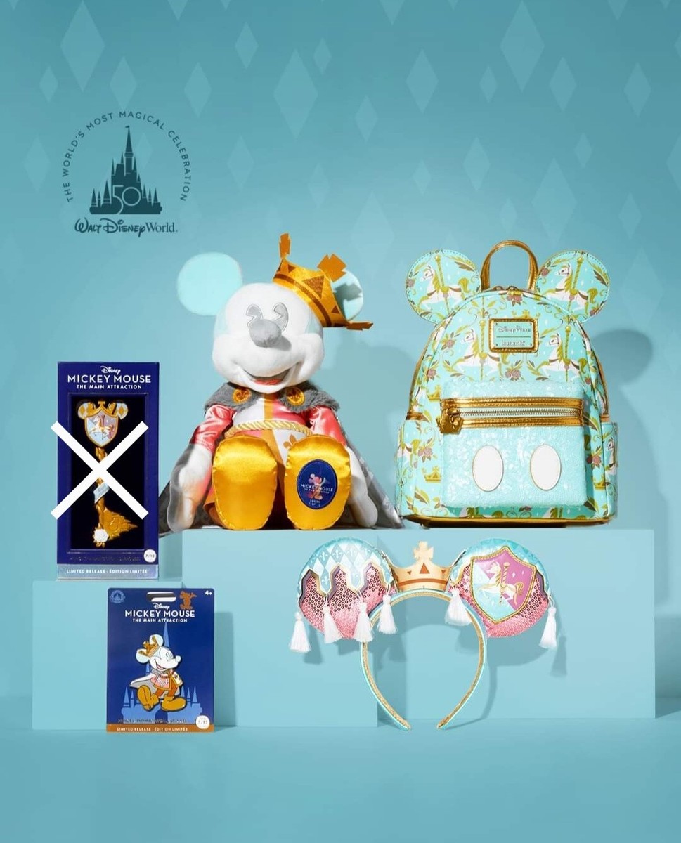 Mickey Mouse the Main Attraction Prince Charming Bag, ears 