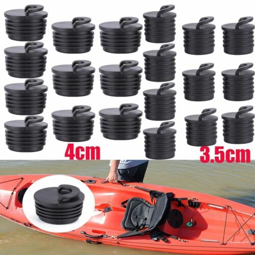 4/10x Silicone Kayak Scupper Plug Kit Canoe Drain Holes Stopper Bung Accessories - Picture 2 of 12