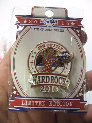 Hard Rock Cafe HRC Limited Edition / 4th Of July Series Pin / Nassau Bahamas