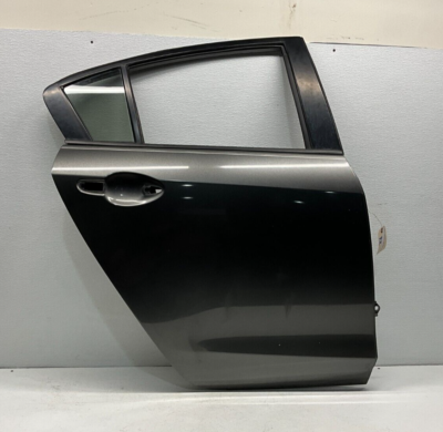 2010-2013 MAZDA 3 SEDAN REAR RIGHT SIDE DOOR SHELL DARK GRAY -38R