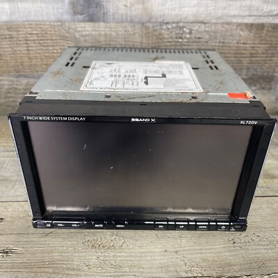 Brand-X XL72DV 7-Inch Motorized Touch Screen Monitor with DVD/AM/FM Player