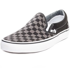 vans grey check