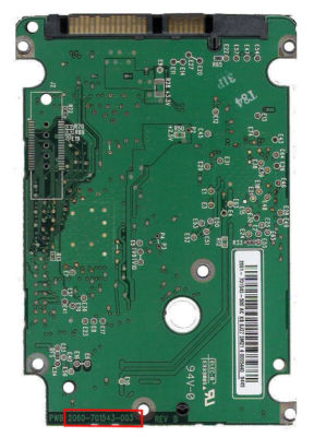 PCB Board Controller 2060-701543-003 WD3000HLFS-01G6U3 Festplatten Elektronik