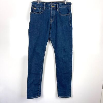 Scotch & Soda Ralston Button Fly Slim Fit Jeans Dark Wash Men's Size 30x32
