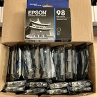 Epson 98 Black ink High Capacity T0981 - Exp 12/2017 New Sealed + 25 Color inks!