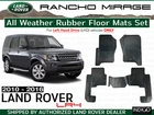 2010-2016 Land Rover LR4 Heavy Duty Rubber Floor Mat Set of 4 Genuine VPLAS0253