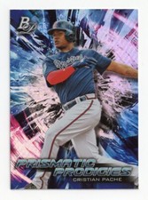 2018 Bowman Platinum Prismatic Prodigies #PPP18 Cristian Pache