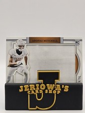 2024 Panini NT Collegiate Rookie Silhouettes Blue Adonai Mitchell /75 (RC,MEM)