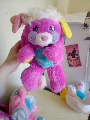 Vintage Popples & Popplin Plush Lot of 8 Rocker Baby Large Small 80s Stuffed Toy - Picture 7 of 24