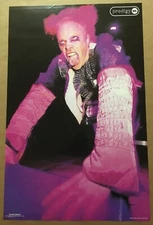 Keith Flint PRODIGY Vintage 1997 BIG app 22x34 USA Scorpio POSTER Never Display