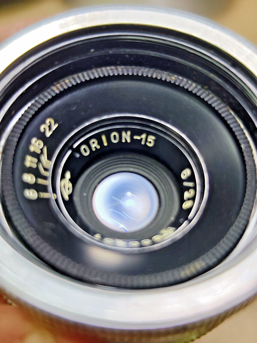 Very rare Orion-15 28mm f/6 RF wide angle Lens For LTM M39 Very rare Orion-15 28mm f/6 RF wide angle Lens For LTM M39