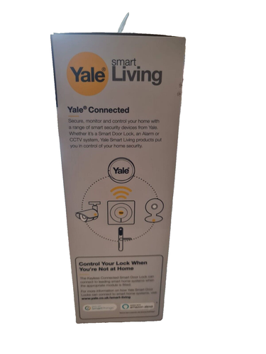Yale Smart Keyless Connected Chrome Door Lock-YD-01-CON-NOMOD-CH Alexa NEW - Picture 8 of 8