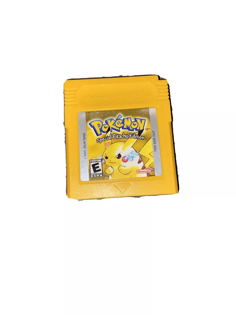 Pokemon Yellow Version - GameBoy Color Game - on Sale