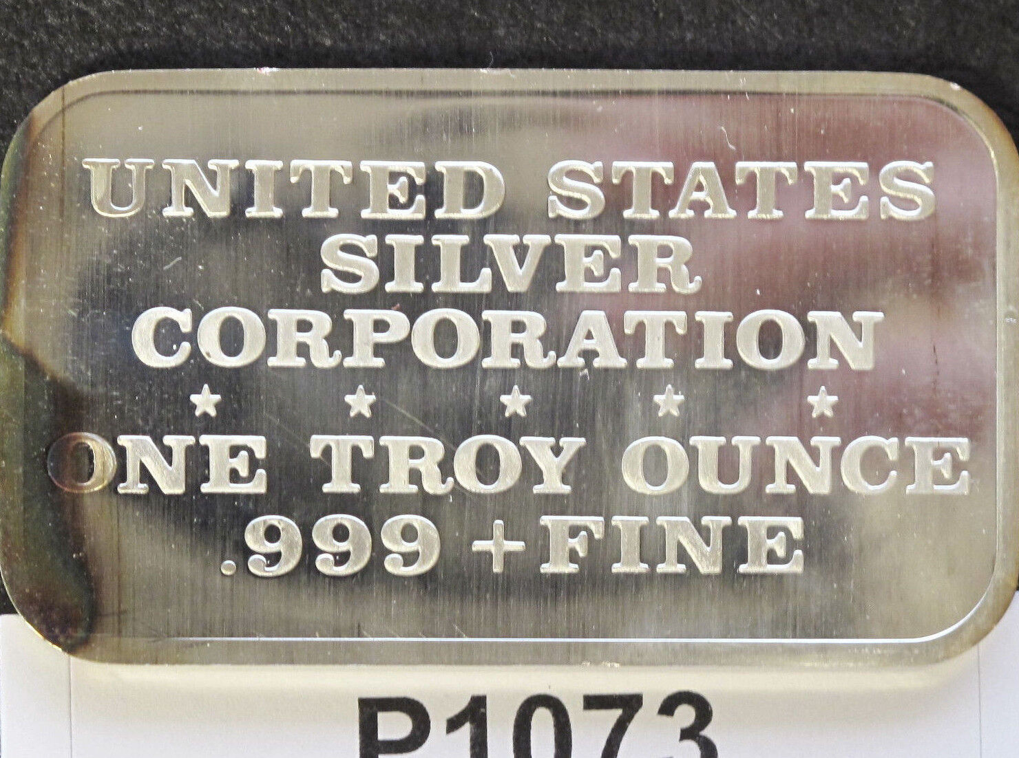 1974 USSC Mother's Day USSC-220 Silver Art Bar P1073 wyceniony oryginalny produkt