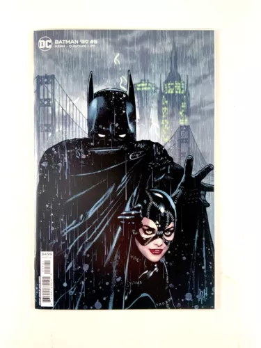 DC Batman '89 (2022) #5 Adam Hughes Catwoman b Variant NM (9.4)