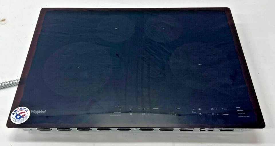 Whirlpool WCI55US0JB 30" Placa de Inducción Eléctrica Incorporada con 4 Elementos Negra Foto 2 de 4