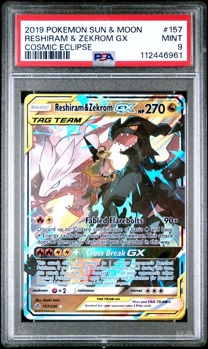 Reshiram & Zekrom GX 500 ポケモンカード Карты Reshiram & Zekrom GX Pokémon TCG - огромный выбор по лучшим