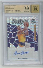 Alex Caruso 2019-20 Panini Mosaic Scripts Prizm Auto BGS 9.5 #SC-ACR