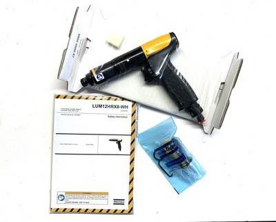 ***NEW*** Atlas Copco LUM12 HRX8-WH Pneumatic Shut off Screwdriver Aircraft Tool