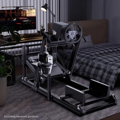 USED-Hottoby Racing Simulator Cockpit Aluminium Profil Verstellbar Passt Für G29 - Bild 1 von 4