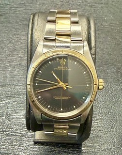 Vintage 1962 Rolex Oyster Perpetual Cronómetro "ZEPHYR" Bisel Dorado Ref. 1008