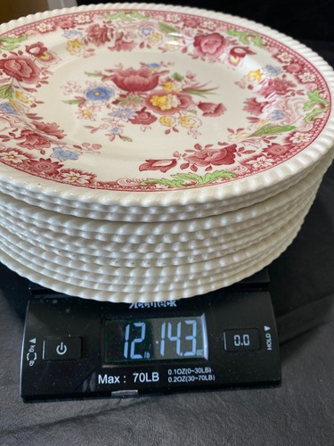 Johnson Brothers china Winchester lot of 12 dinner plates 10" - Picture 10 of 11