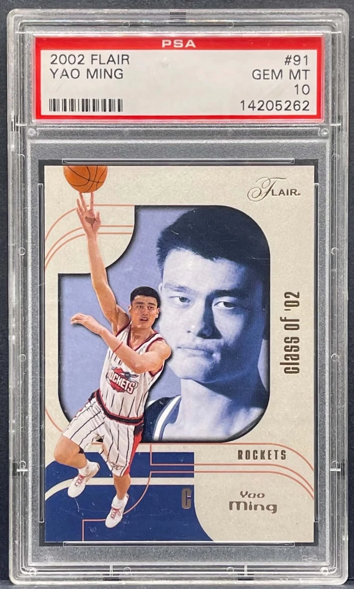 Yao Ming 10 Graded Basketball Sports Trading Cards & Accessories