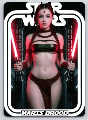 Star Wars Maris Brood Hot Spicy Custom Trading Card ACEO