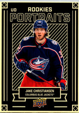2022-23 Upper Deck Series 2 #P-54 Jake Christiansen UD Rookies Portraits