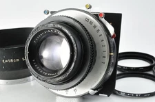 Carl Zeiss Tessar 180mm 18cm F4.5 Large Format Lens Wista Board JAPAN [Exc5+]