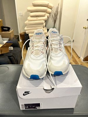 Nike Air Max 270 React American Modern Art White Blue Pink AO4971-100