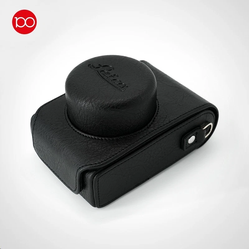 Cubierta de cuero real para cámara Leica para D-lux8 Foto 2 de 4