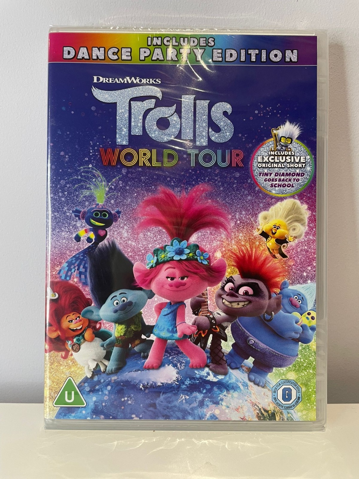 Trolls World Tour DVD Brand New Sealed. PAL Region 2.