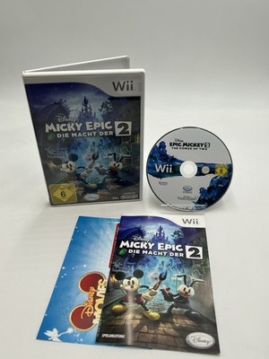 Epic Mickey 2 The Power of Two Nintendo Wii CIB -Sehr guter Zustand- Englisch