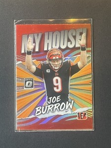 2021 Donruss Optic Joe Burrow My House! #MH-11 Bengals