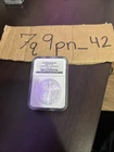 2006 West Point American Silver Eagle  20th Anniversary Ms69 Just Above Melt