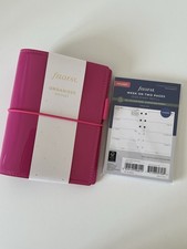 Filofax Personal Organiser Pocket Size With 2026 Diary Refill Pink Brand New