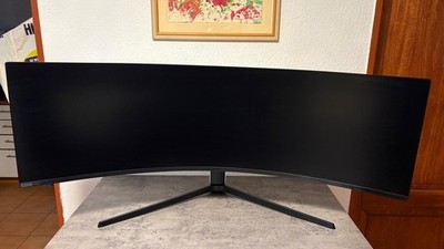 Samsung Odyssey G9 C49G97TSSN 49  QLED Curved Gaming Monitor 240Hz 1ms - Weiß